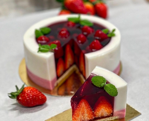 Braškinis tortas