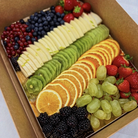 Didelis vaisių padėklas