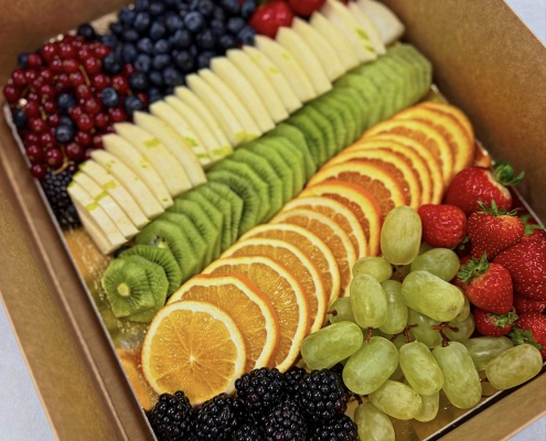 Didelis vaisių padėklas