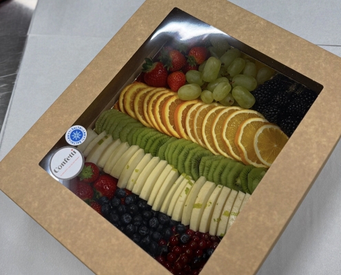 Didelis vaisių padėklas