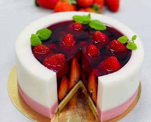 Braškinis tortas